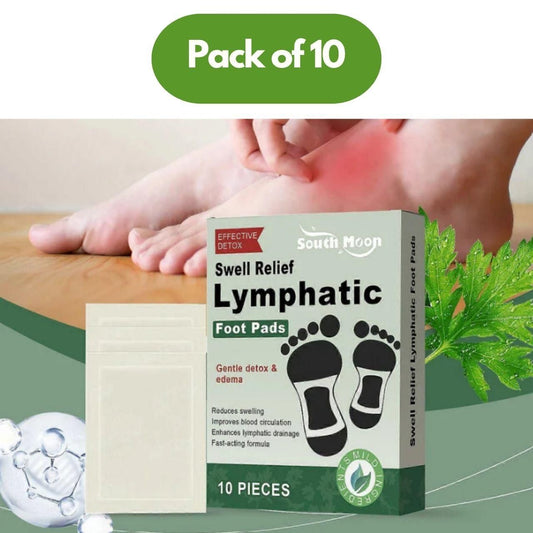 Swell Relief Lymphatic Foot Pads Pack of 10